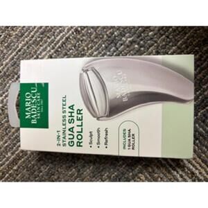 Mario Badescu 2-in-1 Stainless Steel Gua Sha Roller